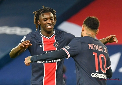 Moise Kean entre déjà dans l'histoire du PSG