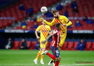 Gerard Piqué, absent pour le match retour, est "fier de son équipe"