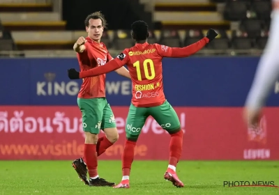 Arthur Theate, buteur et plein d'ambition pour le KV Ostende