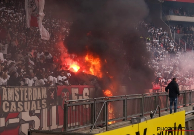 🎥 Images impressionnantes à Ajax-Feyenoord : un feu se déclenche dans les tribunes