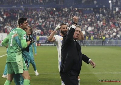 Thibaut Courtois, lui, n'a pas de problème avec Ancelotti : "Nous sommes tous très contents"