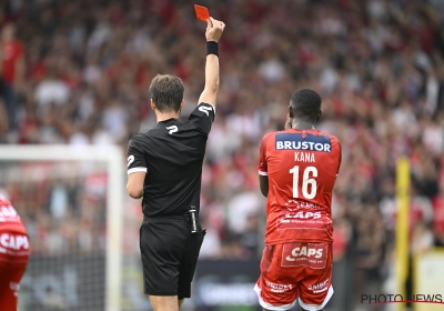 Marco Kana dévasté après son expulsion face à "son" Anderlecht 