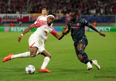 🎥 Auteur d'un magnifique but face à Manchester City, Loïs Openda finalement vaincu par le coup de rein de Jérémy Doku 