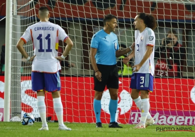 "L'arbitre sifflait beaucoup pour l'Autriche en fin de match..."