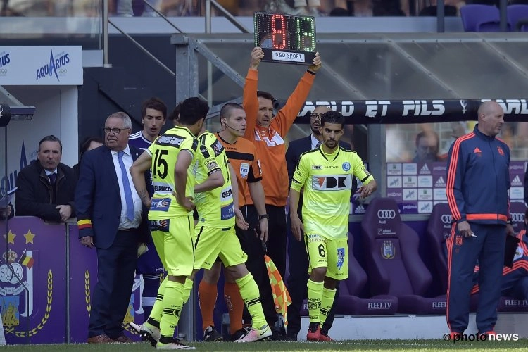 Mbark Boussoufa a fait son retour au Parc Astrid: "L'ovation des supporters m'a fait plaisir"