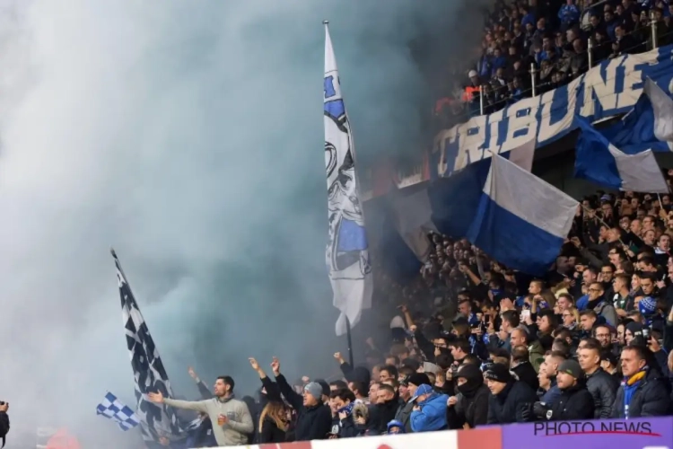 Les supporters de Genk en colère