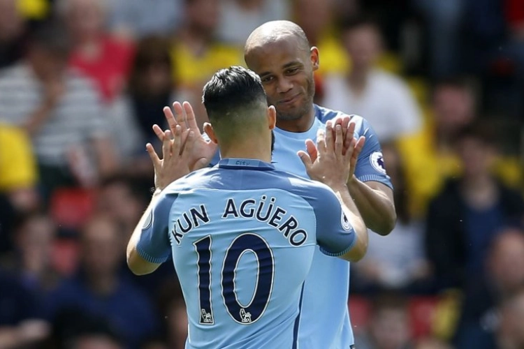 Le message de Vincent Kompany à Sergio Agüero 