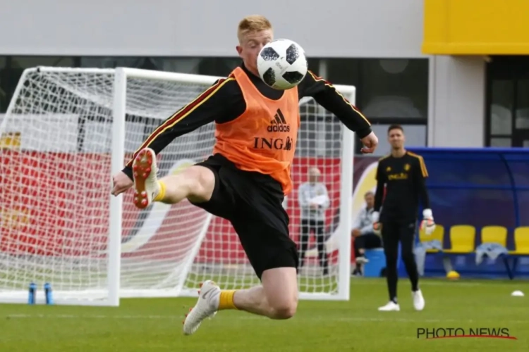 De Bruyne a violemment taclé un coéquipier à l'entraînement: "C'est l'intensité qu'on veut voir"