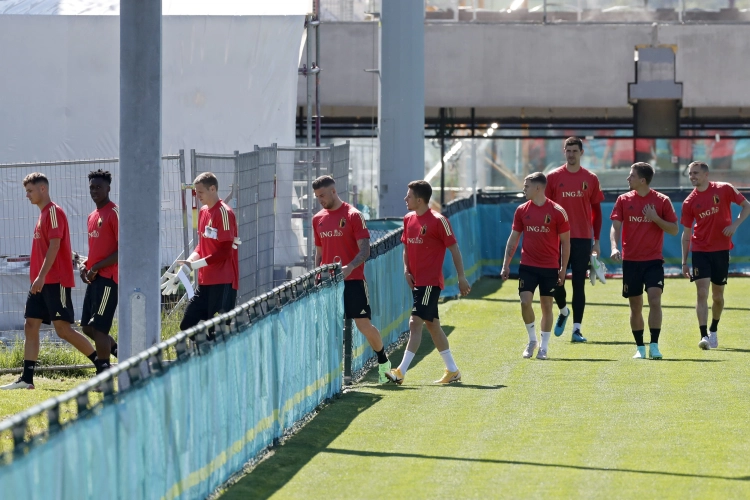 Roberto Martinez convie plusieurs Diablotins à l'entraînement avec les A