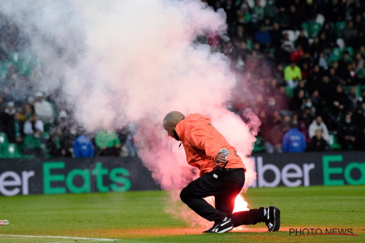 Le match entre Jura Sud et Saint-Étienne interrompu