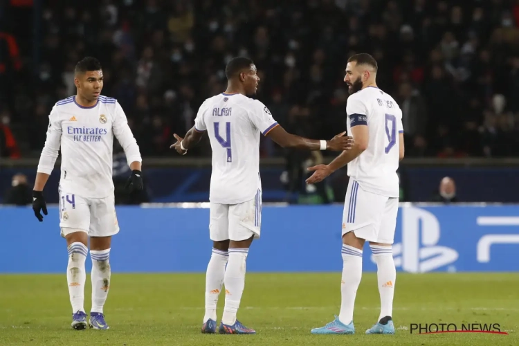 Deux joueurs importants du Real Madrid incertains avant Manchester City