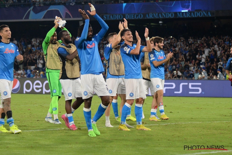 Le Napoli assomme le Milan AC 