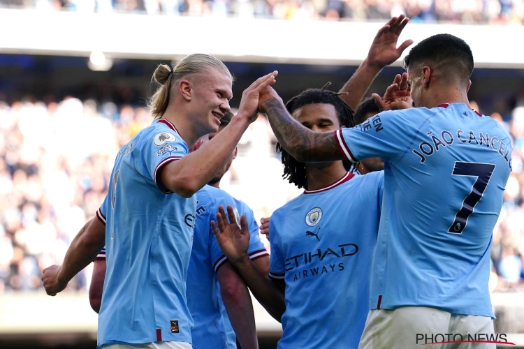 🎥 Centre de Kevin De Bruyne, volée de Haaland : la routine a repris en Angleterre