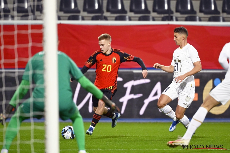 Arthur Vermeeren entre dans l'histoire des Diables, aux côtés d'un certain Steven Defour