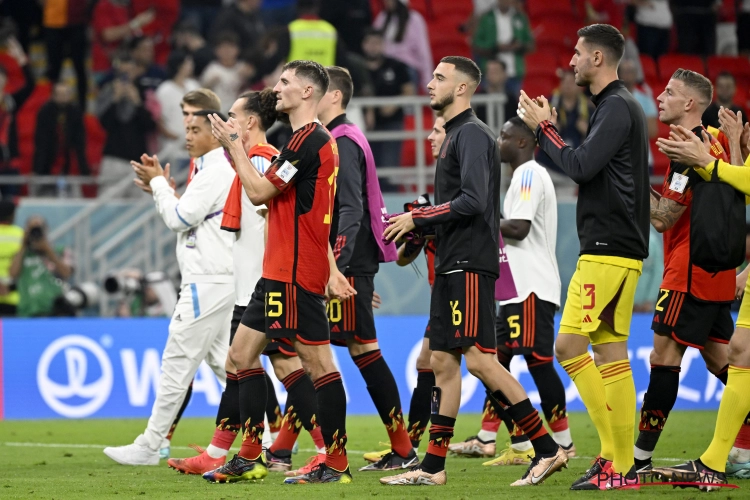 Un Diable Rouge affiche son incompréhension face à l'une des polémiques autour de l'équipe lors de la Coupe du Monde au Qatar